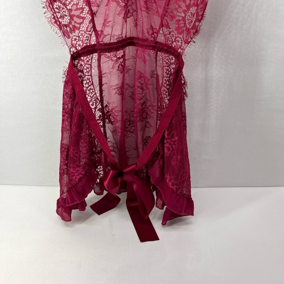 EYELASH LACE‎ APRON W/PANTY - Picture 5 of 9